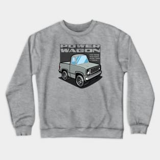 Silver Cloud Iridescent - Power Wagon Crewneck Sweatshirt